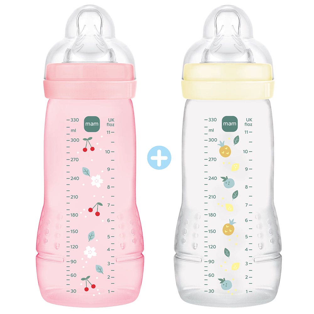 Mam Easy Active Biberon Débit X Dès 6 Mois 2x330ml