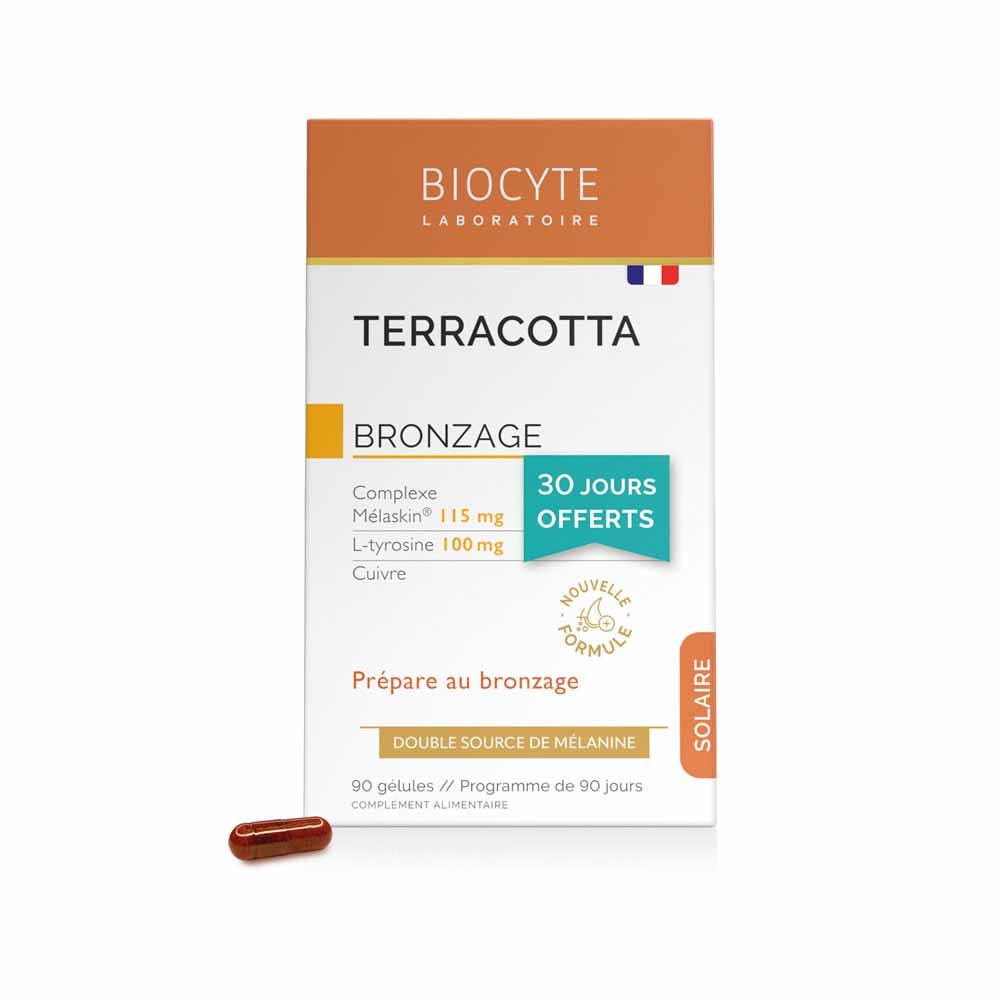 Biocyte Solaire Terracotta Bronzage 90 gélules