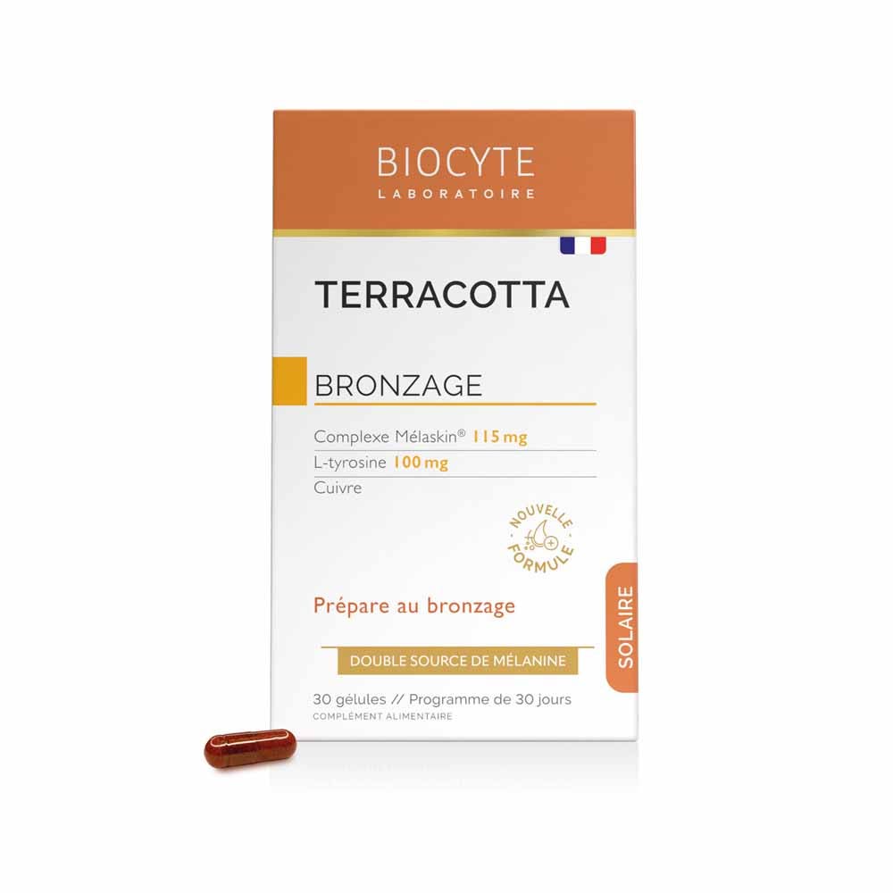 Biocyte Terracotta Bronzage 30 gélules