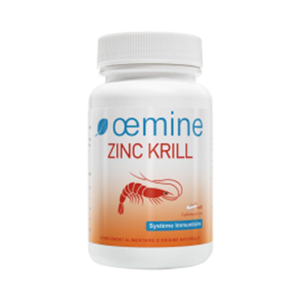 Oemine Zinc Krill 60 gélules