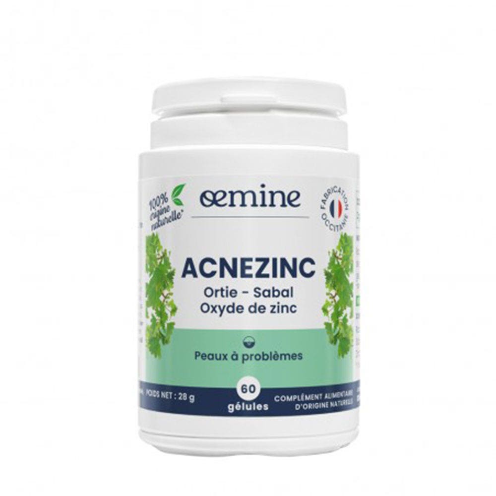Oemine Acnezinc 60 gélules