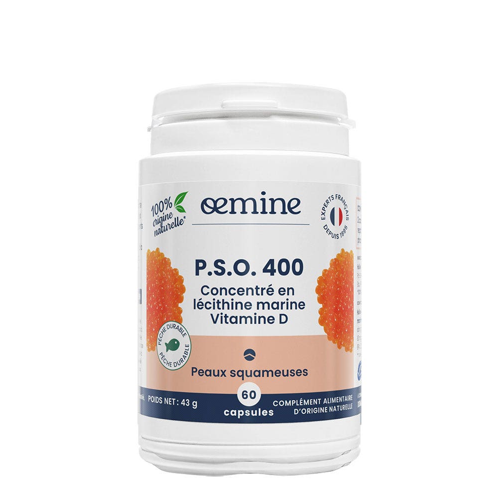 Oemine P.s.o 400 Lecithine Marine 60 Capsules