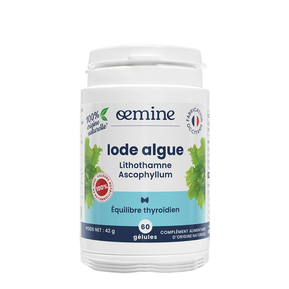 Oemine Iode Algue 60 Gélules
