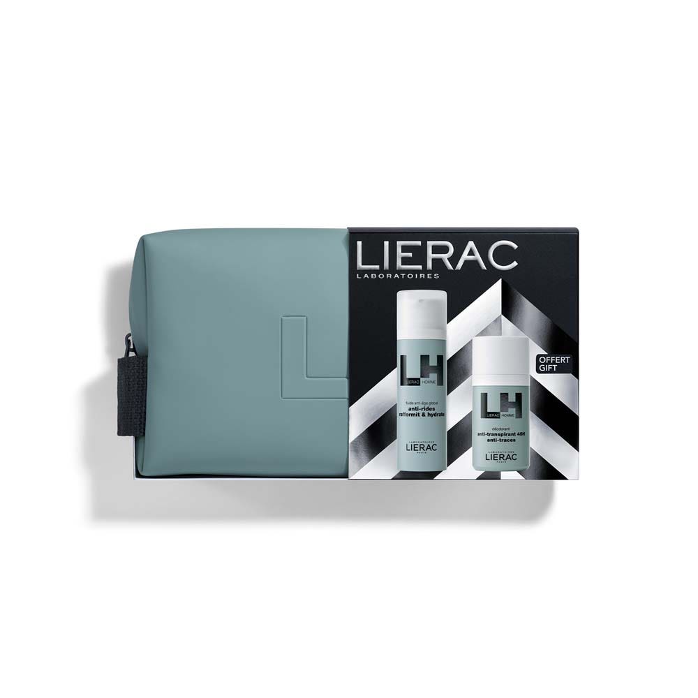 Lierac Homme Coffret Noël Fluide Anti-Âge Global