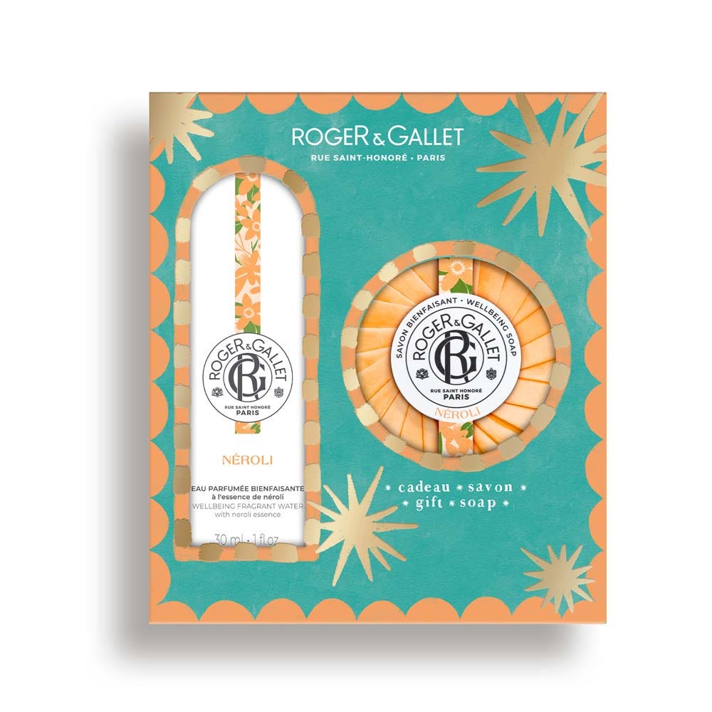 Roger & Gallet Néroli Coffret Eau Parfumée Bienfaisante + Savon