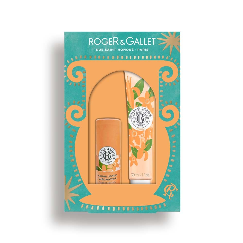 Roger & Gallet Néroli Coffret Baume Lèvres + Crème Mains
