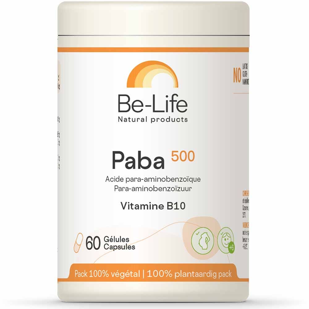 Be-Life Paba 500 Pro-Vitamine B 60 Gélules