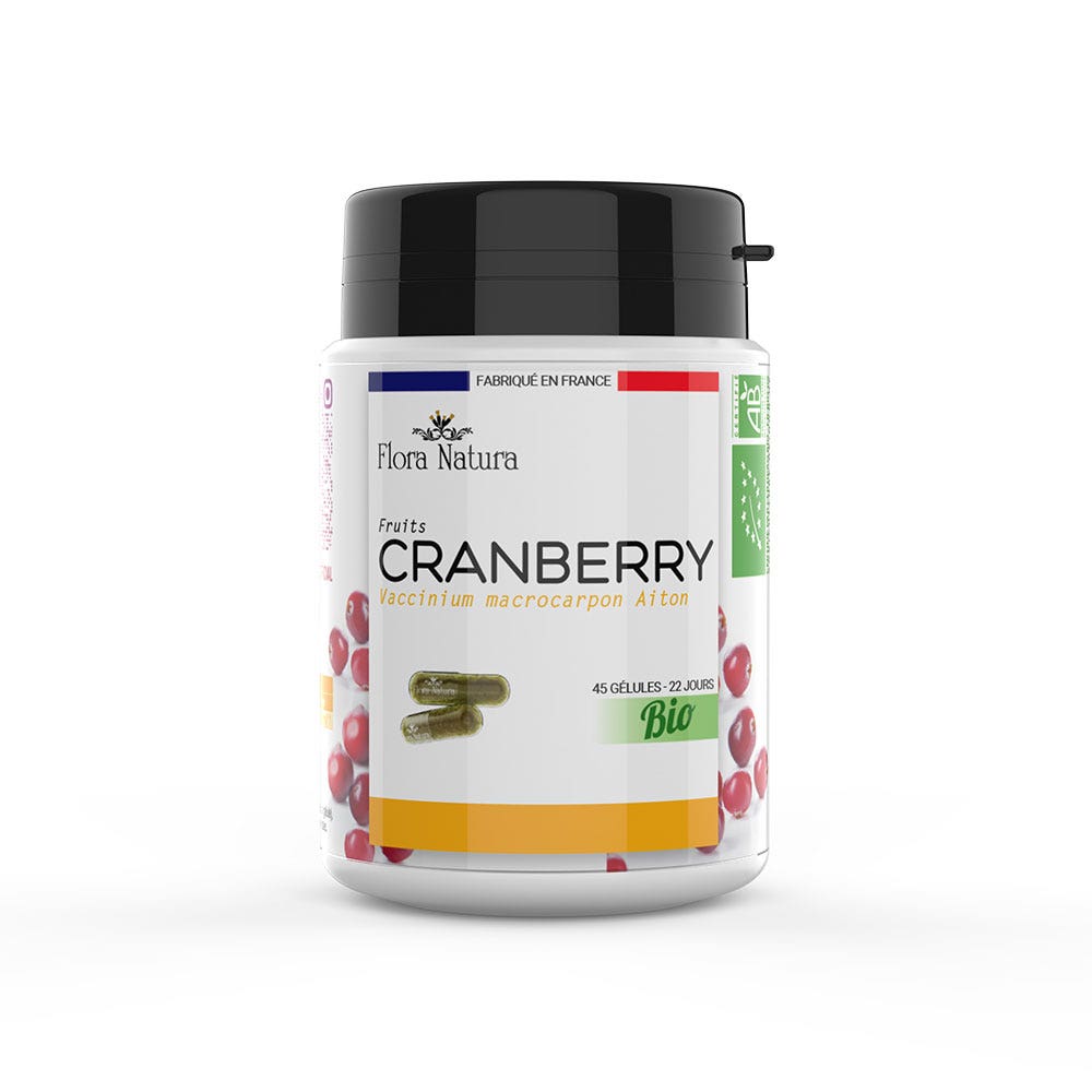 Flora Natura Cranberry Bio 45 Gélules