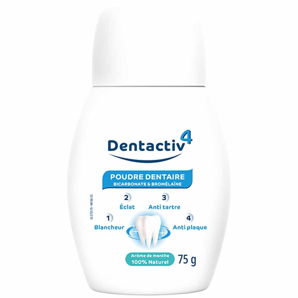 Gilbert Dentactiv Bicrabonate et Bromélaïne 75g