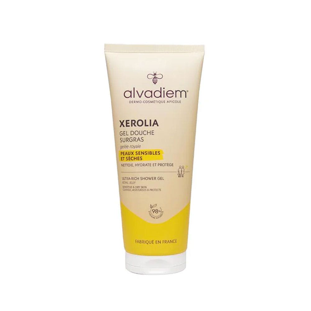Alvadiem Xerolia Gel Douche Surgras Peaux Sensibles Et Sèches 200ml