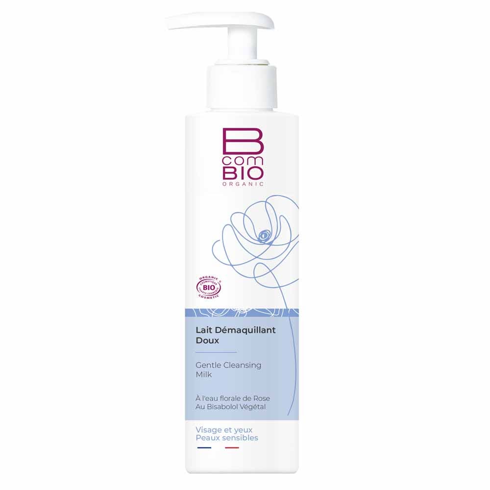 Bcombio Organic Lait Demaquillant Doux Visage Et Yeux Bio 200ml