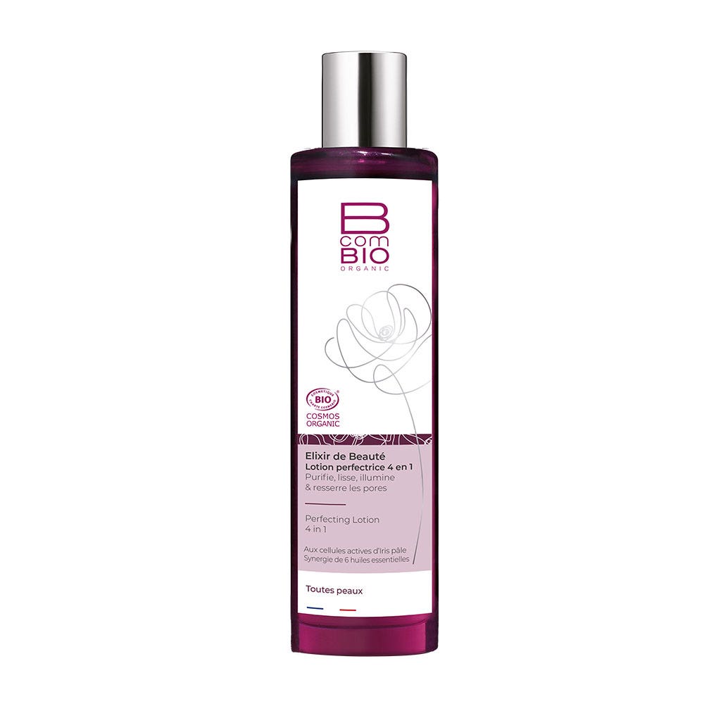 Bcombio Elixir de Beauté Lotion Perfectrice 4 en 1 Tous Types de Peaux 200ml