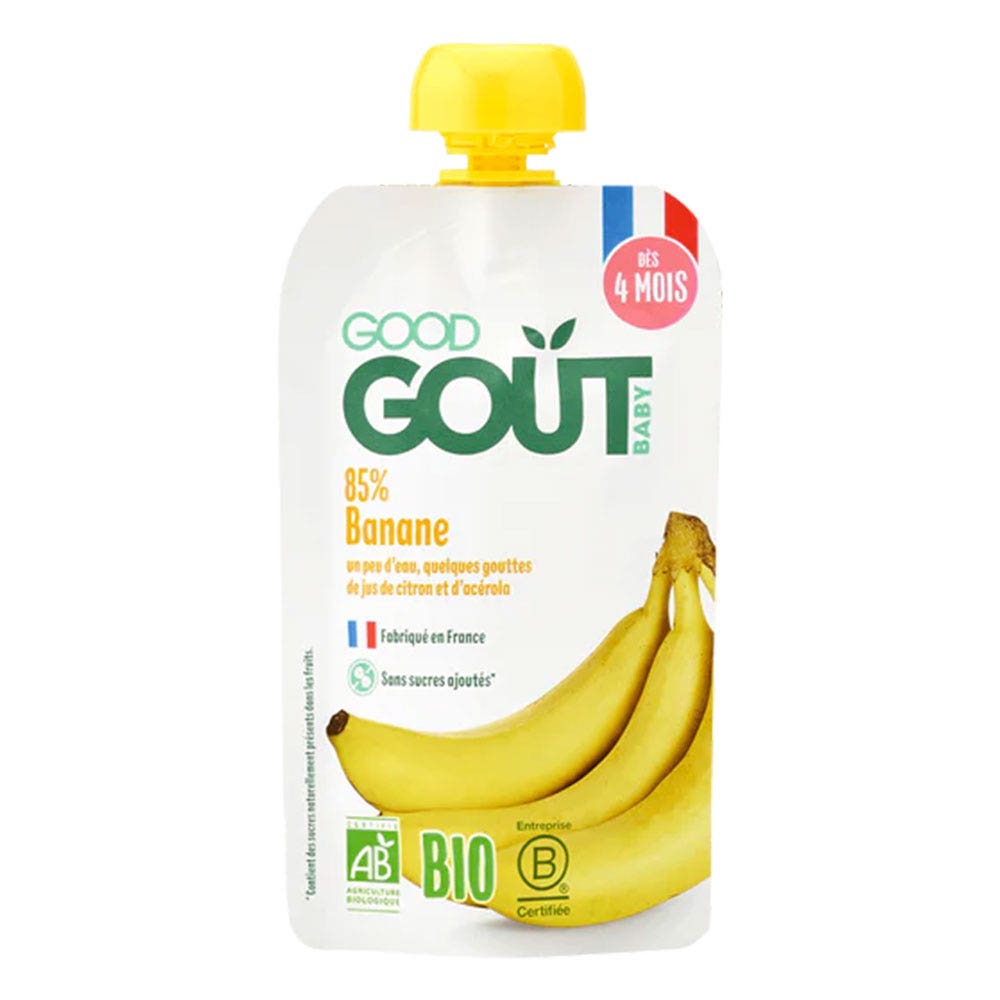 Good Gout Gourde Fruits Bio Dès 4 Mois 120g