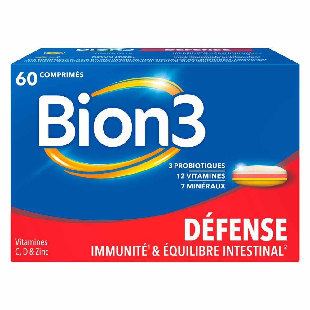Bion3 Defense Adultes 60 Comprimes