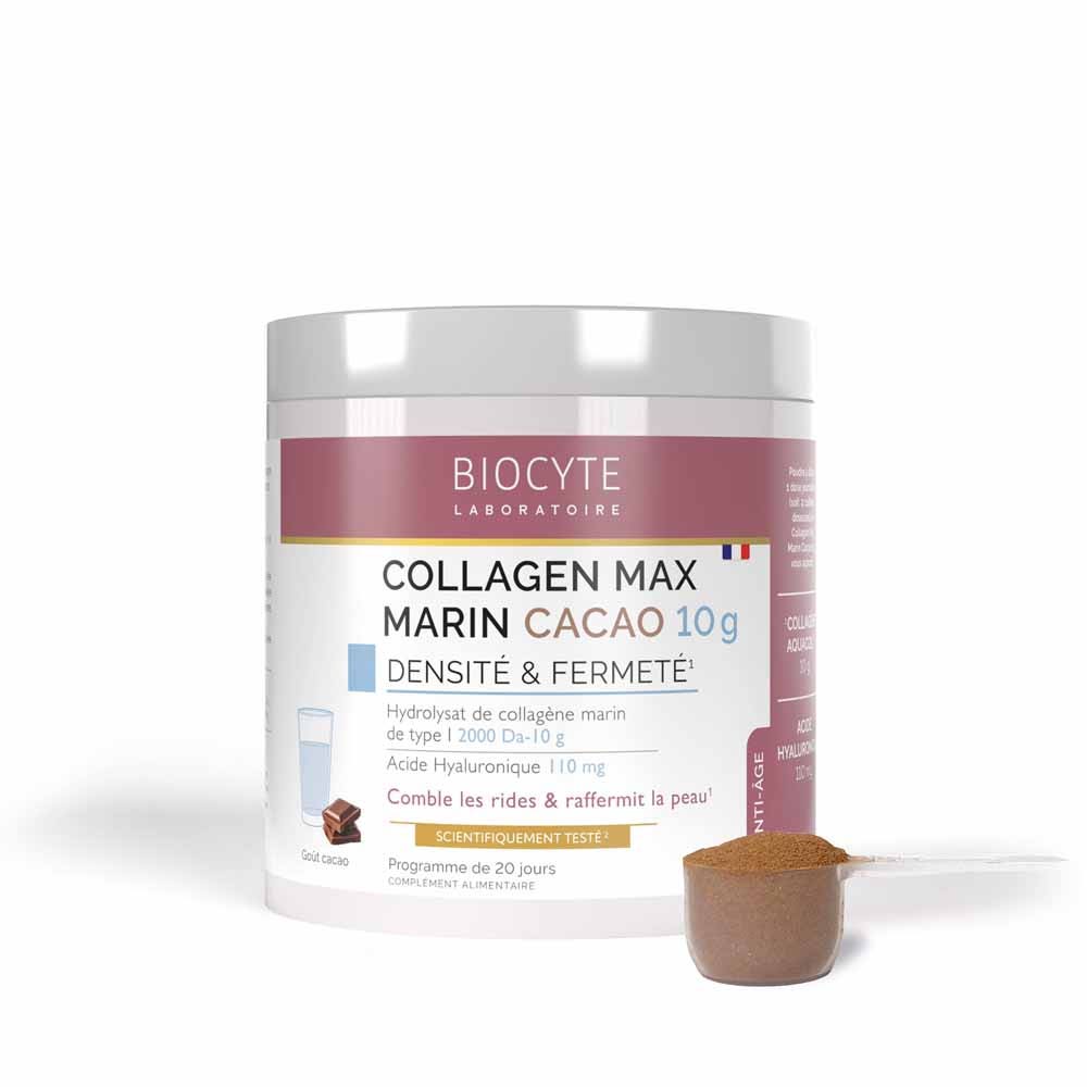 Biocyte Anti-âge Collagen Max Marin Goût Cacao 260g