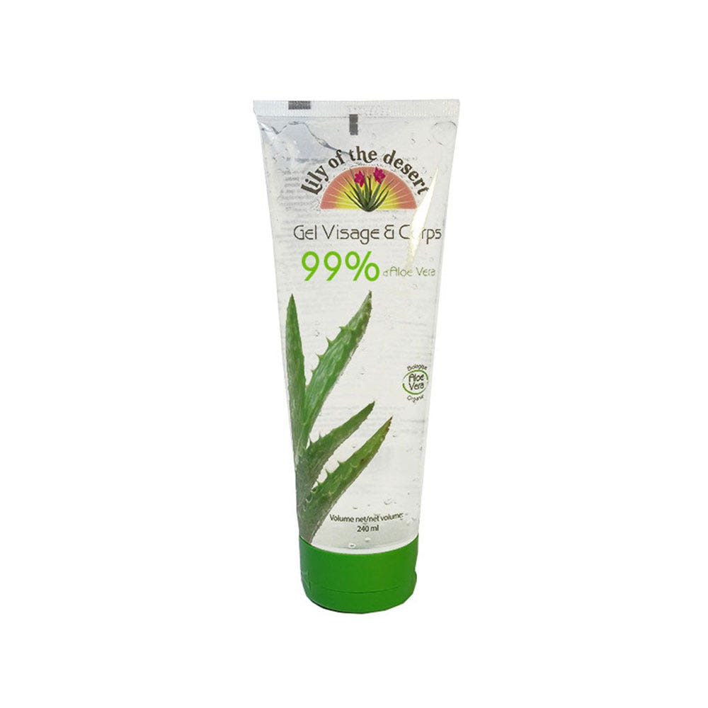 Lily Of The Desert Gel 99% D'Aloe Vera Visage & Corps 240ml