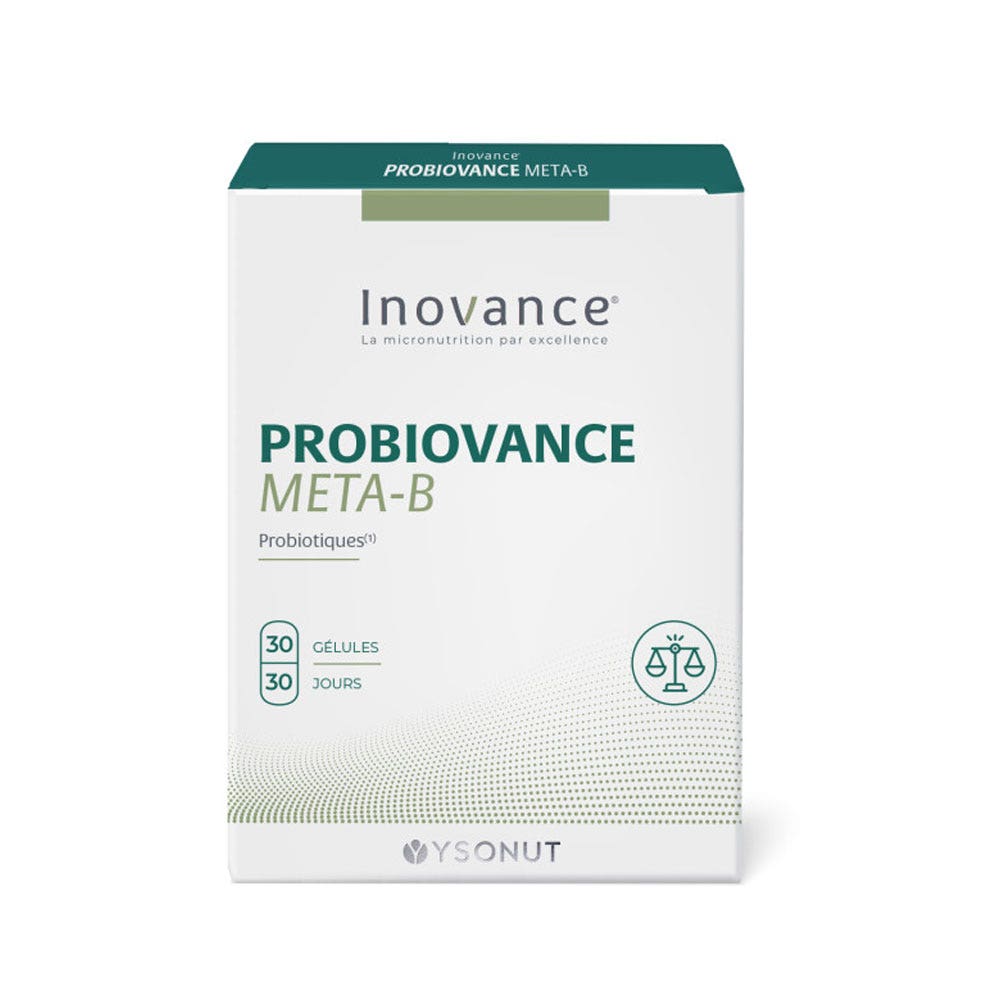 Inovance Probiovance Meta-B Flore Intestinale 30 Gélules