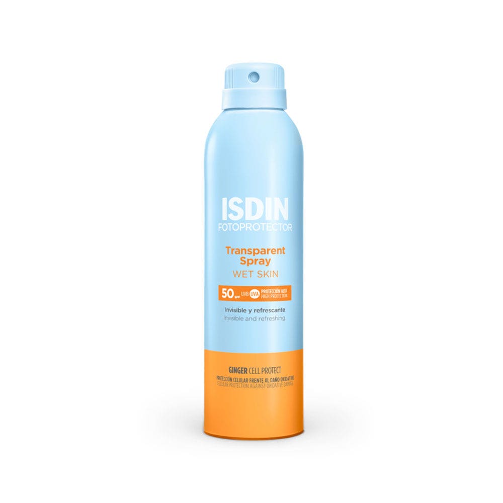 Isdin Transparent Spray Fotoprotector Crème Solaire Corps SPF50 250ml