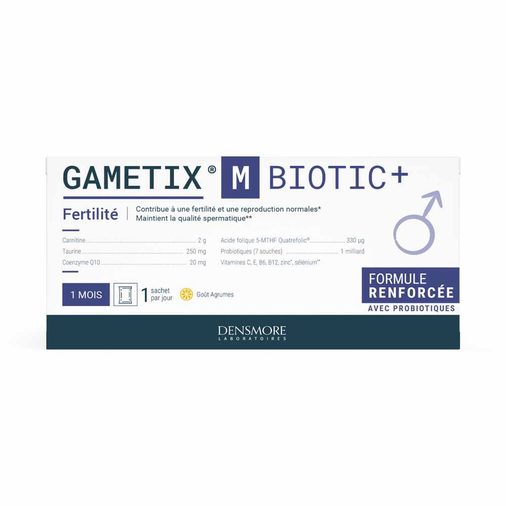 Densmore Gynecologie Gametix M Biotic+ Fertilité Formule Renforcée 30 Sachets
