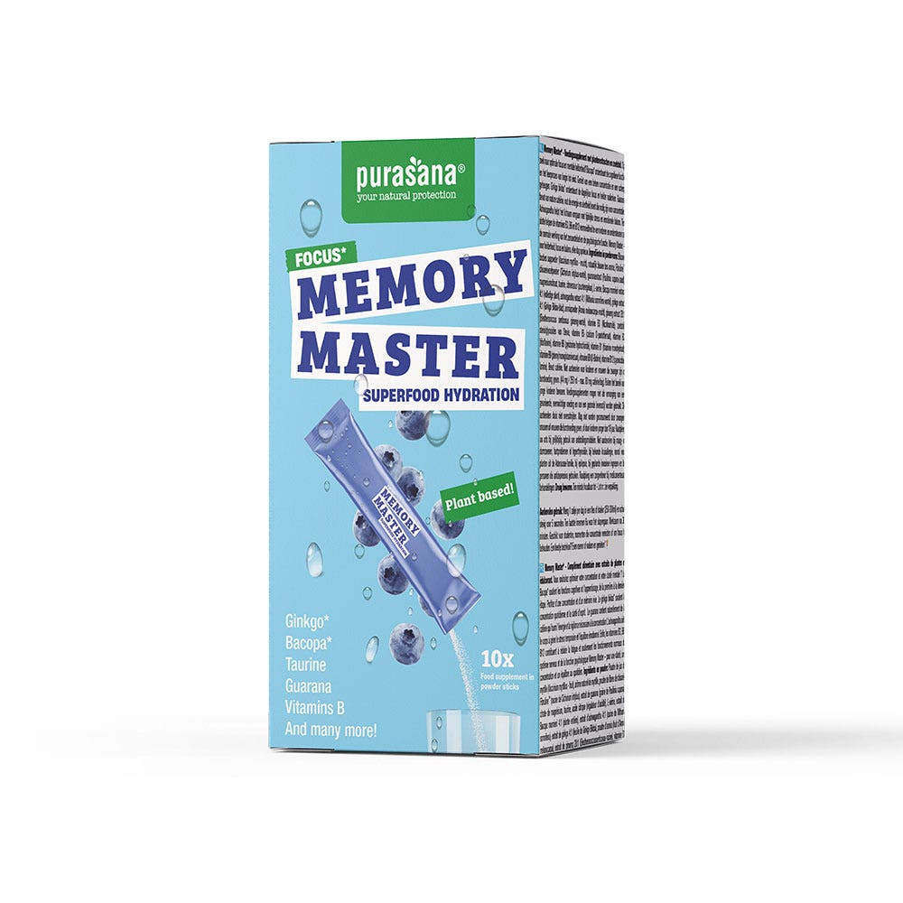 Purasana Memory Master Hydratation Concentration 10 Sticks