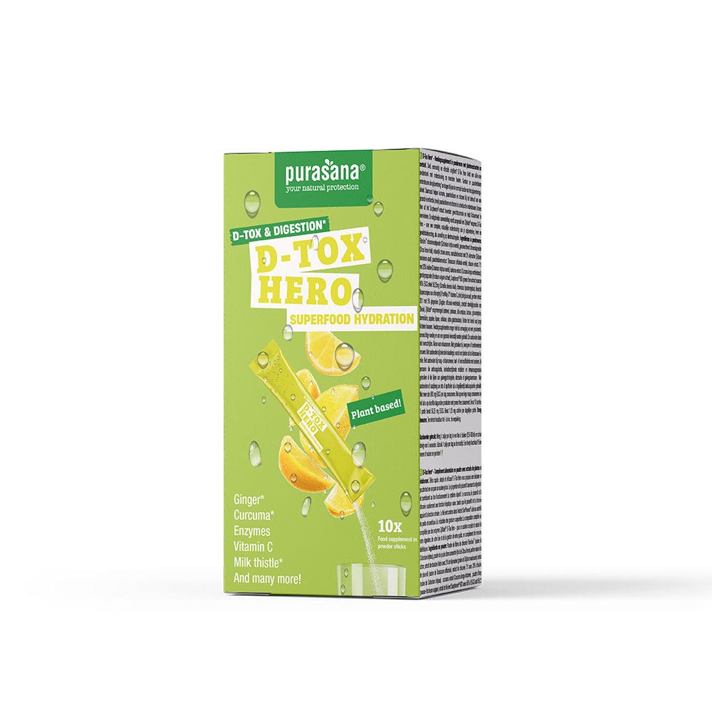 Purasana D-Tox Hero Hydratation Digestion 10 Sticks