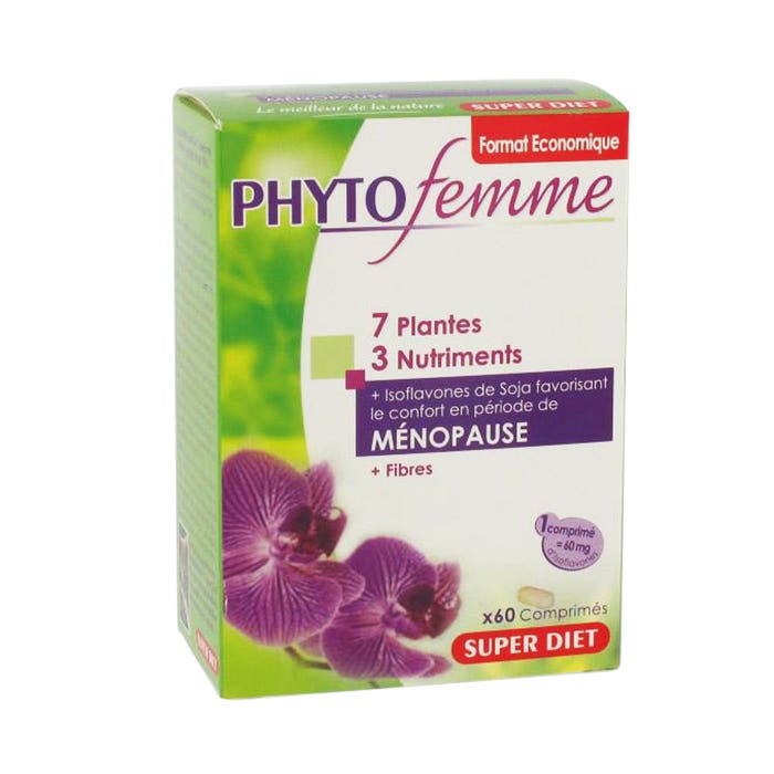 Superdiet Phytofemme Menopause 60 Comprimes