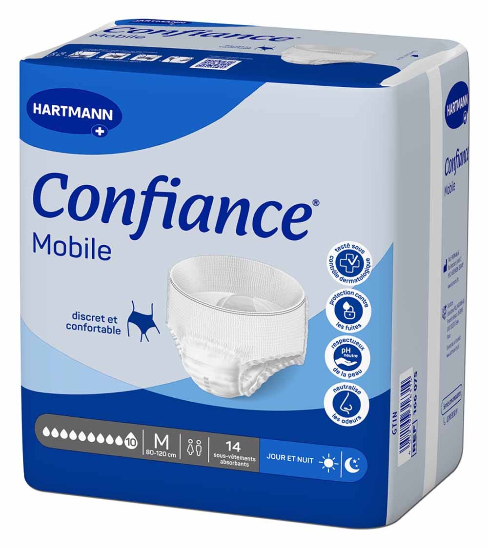 Hartmann Confiance Mobile Protections Absorbantes Homme et Femme x14