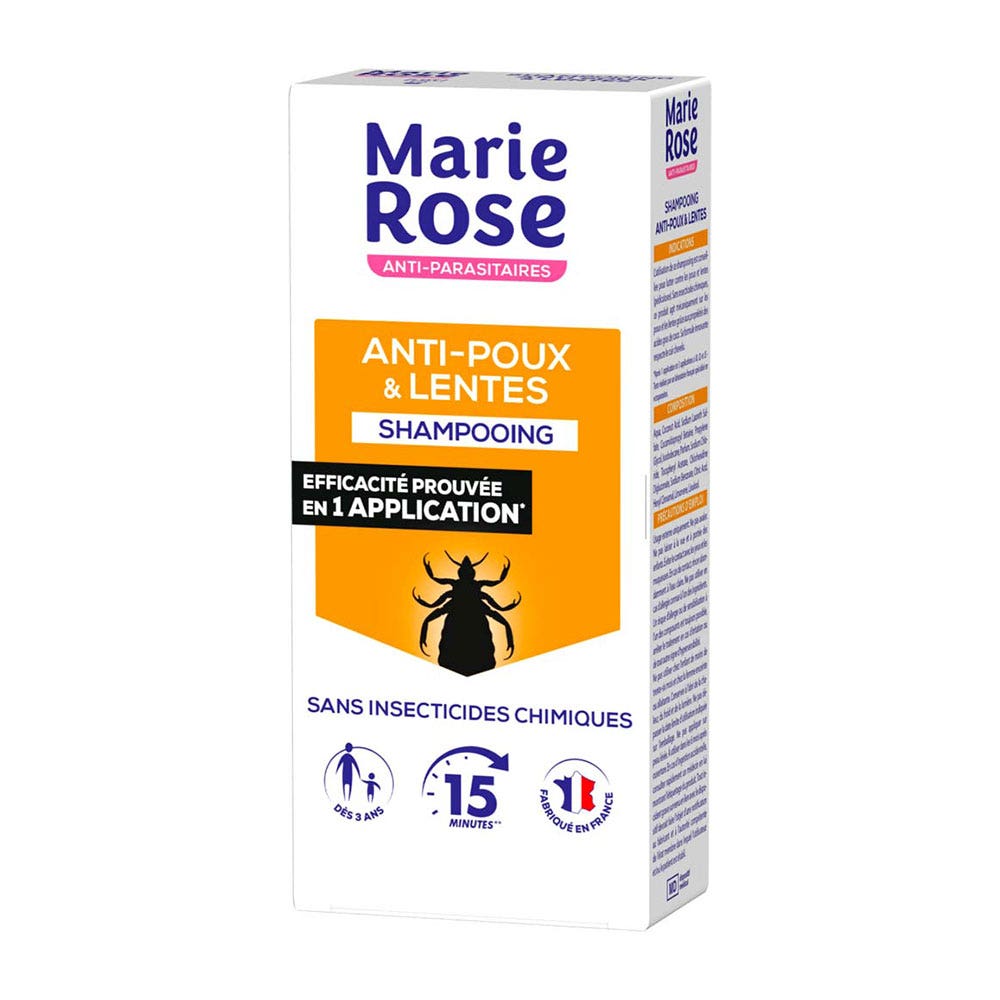 Marie Rose Shampooing Anti Poux Et Lentes 125 ml