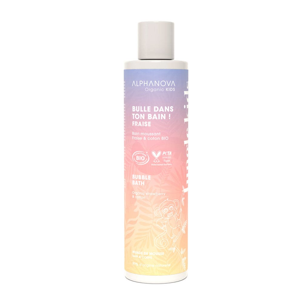 Alphanova Kids Bain Moussant Bio Bulle Dans Ton Bain Abricot 250ml