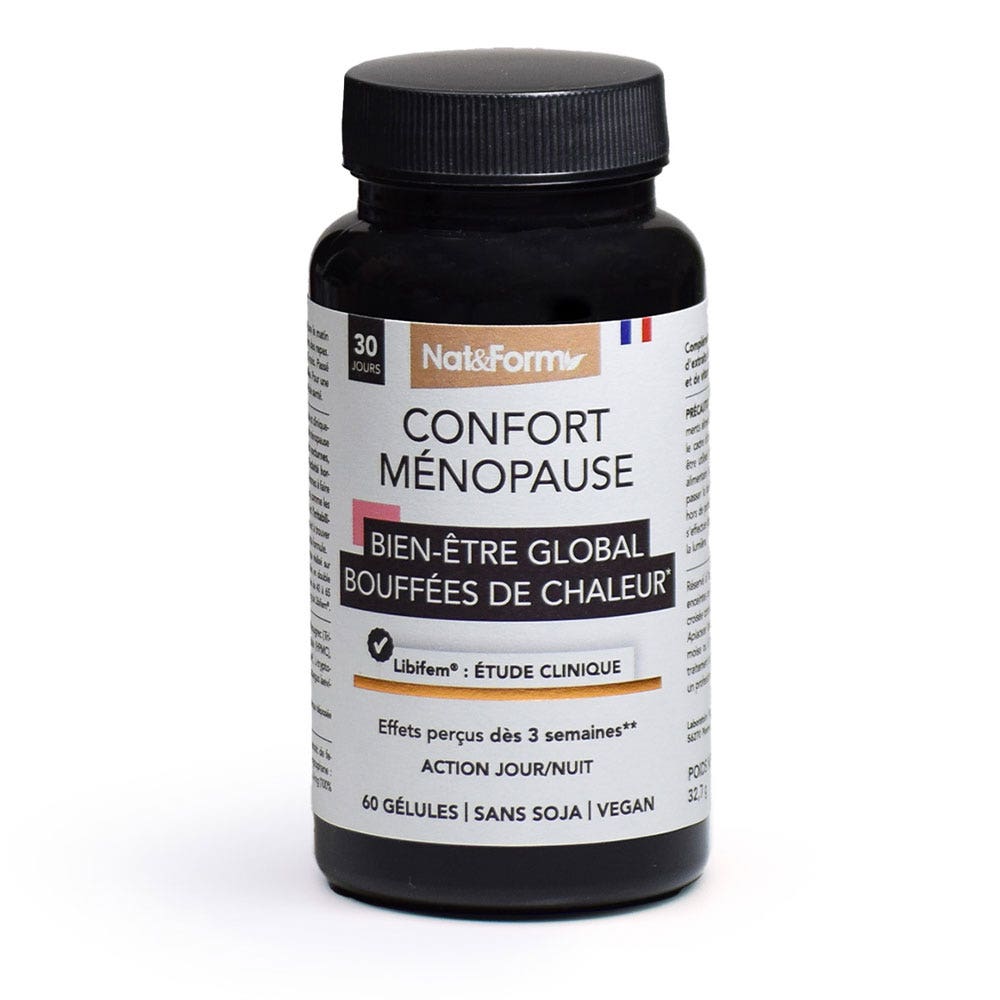Nat&Form Confort Ménopause 60 gélules