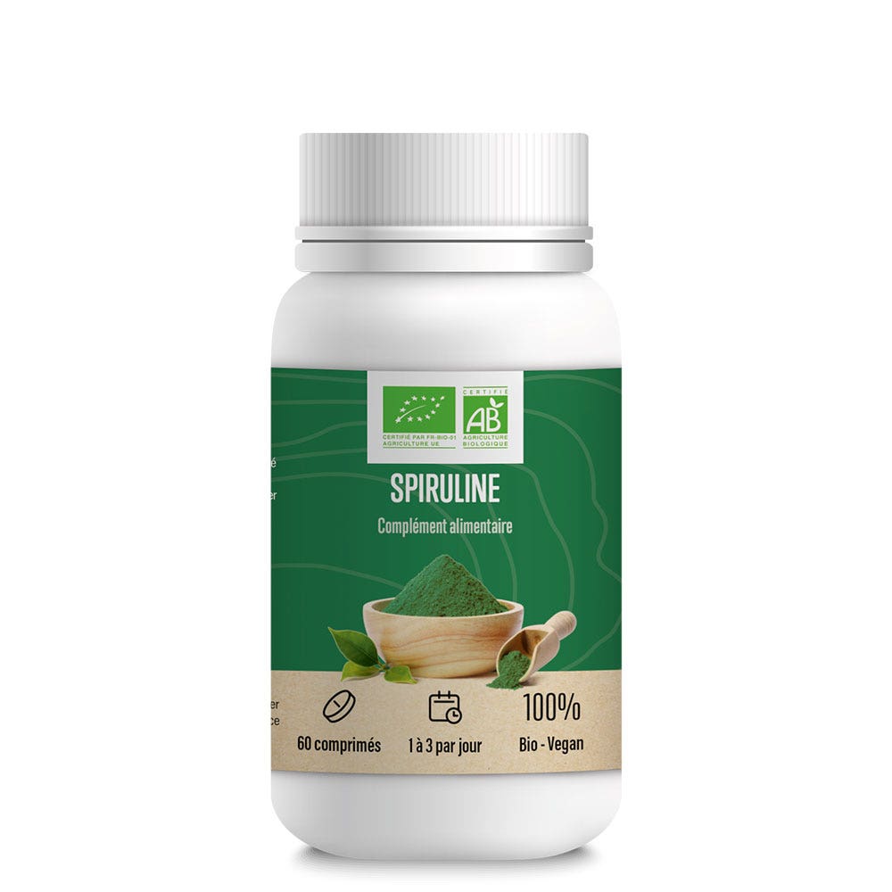 Lero Spiruline Bio 60 Comprimés