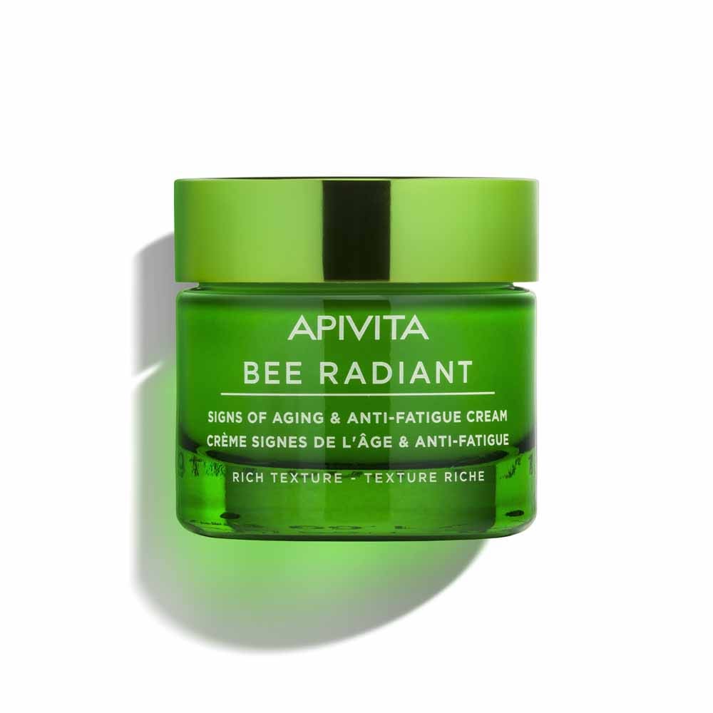 Crème Anti-âge et Anti-fatigue 50ml Bee Radiant Texture Riche Apivita