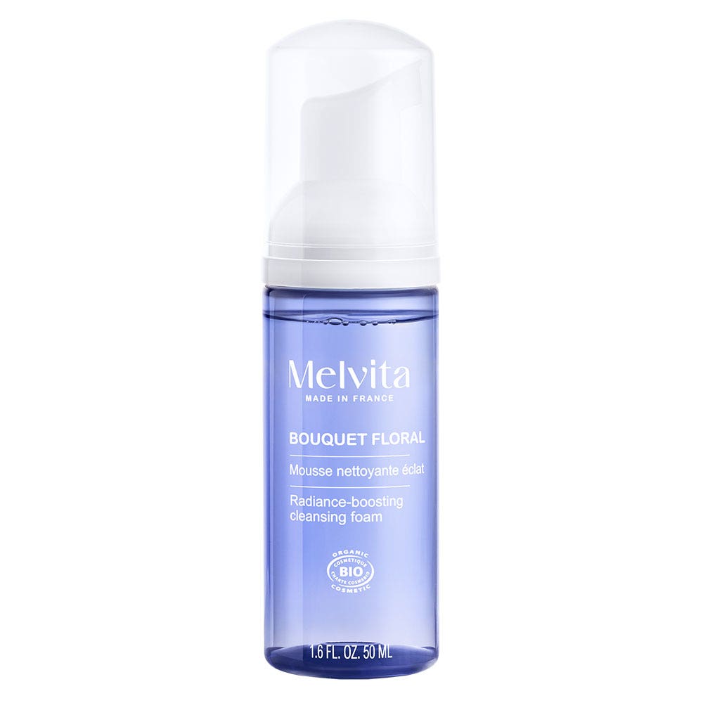Melvita Bouquet Floral Mousse Nettoyante Eclat 50ml