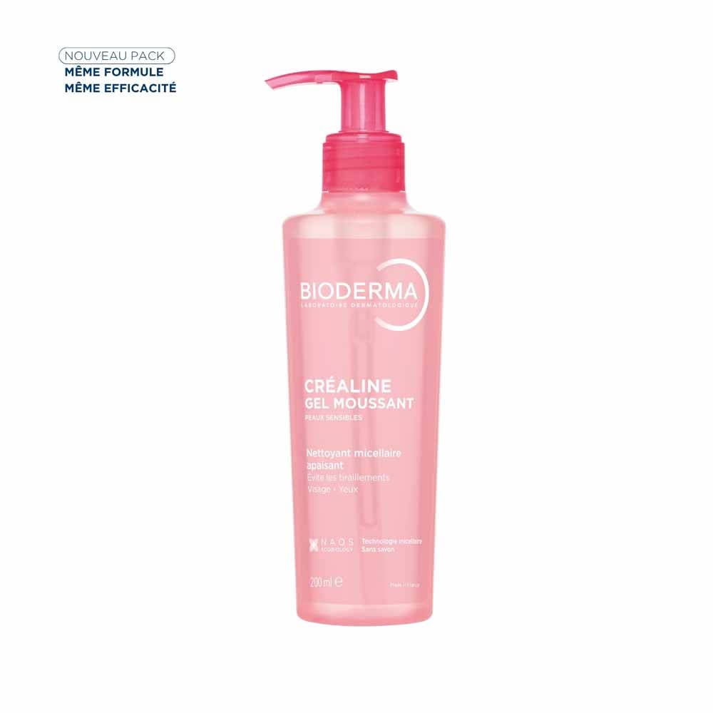 Bioderma Crealine Gel Moussant doux Peaux sensibles 200ml
