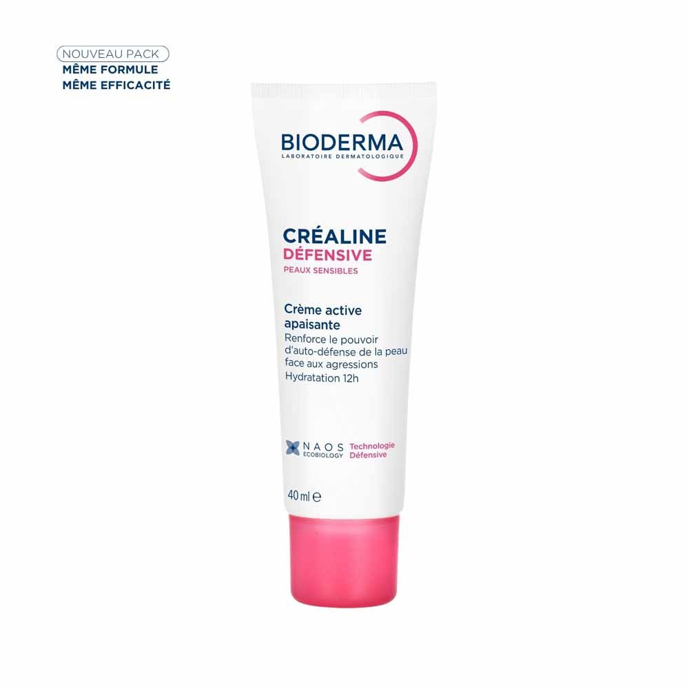 Bioderma Crealine Crème Active Apaisante Defensive Peaux Sensibles et Sensibilisées 40ml