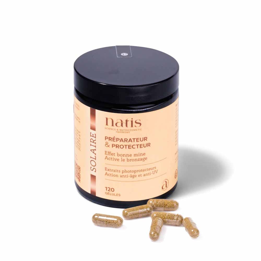 Natis Preparateur & Protecteur Solaire Anti-Age 120 Gélules