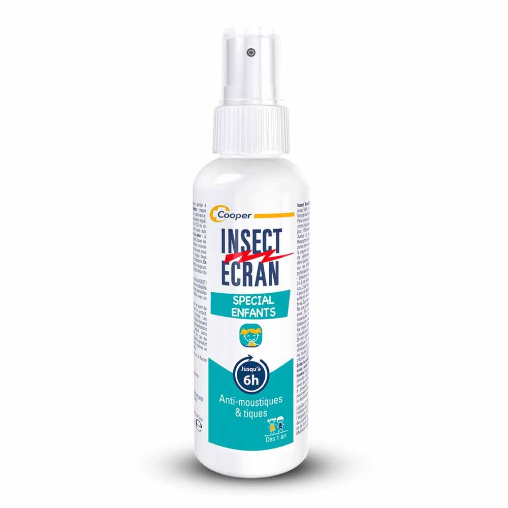 Insect Ecran Peau Anti-moustiques Enfants Jusqu'à 6h 100ml