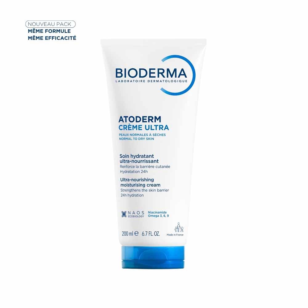 Bioderma Atoderm Crème Ultra-Nourrissante Peaux Sensibles et Sèches 200ml