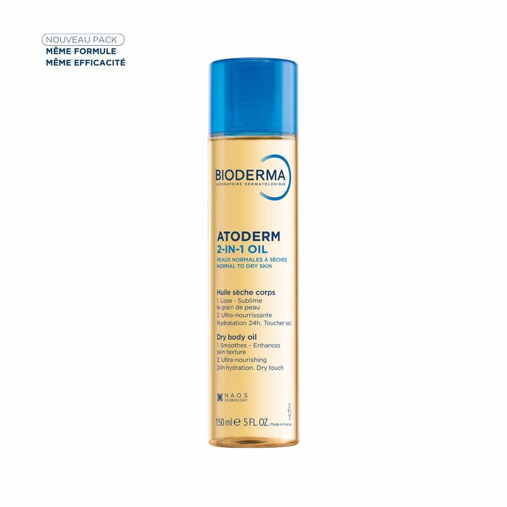 Bioderma Atoderm Huile Sèche Corps 2en1 Oil 150ml