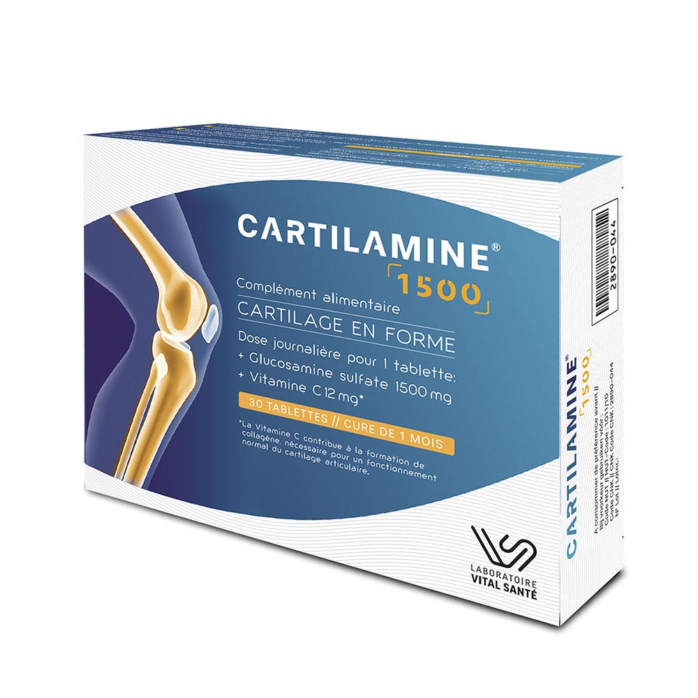Vital Santé Cartilamine 1500 30 comprimés