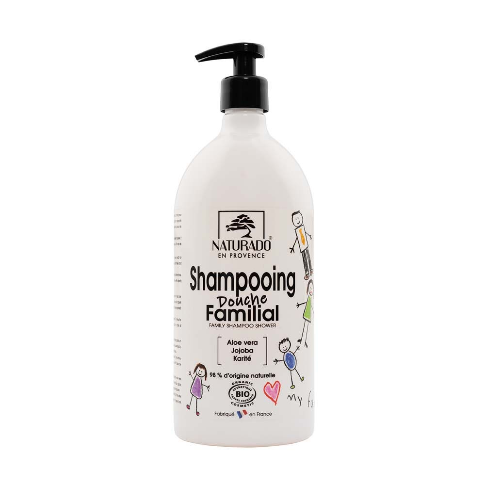 Naturado Shampooing Familial Aloe Vera Jojoba Bio 1l