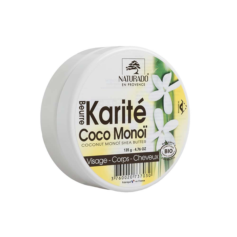 Naturado Beurre De Karité Bio Coco Monoi 135g