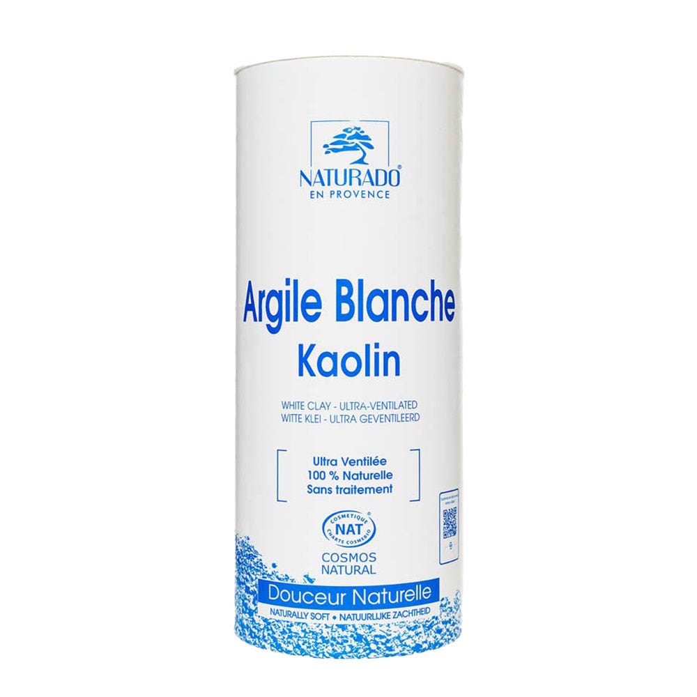 Naturado Argile Blanche Kaolin En Poudre 300 g