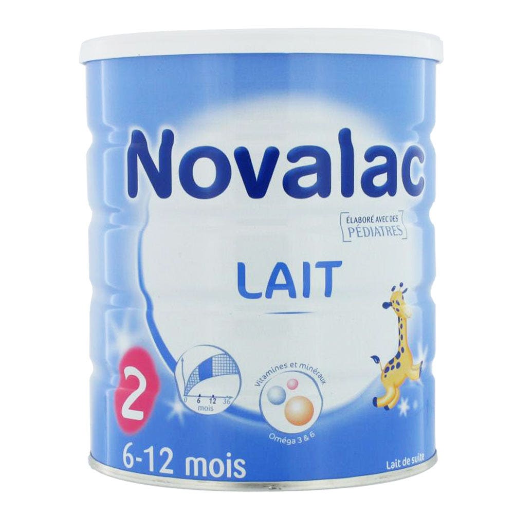 Novalac Lait 2eme Age 6-12mois 800 g