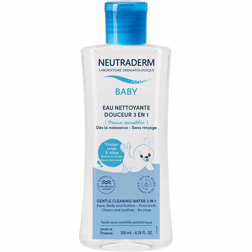 Neutraderm Eau Nettoyante Douceur 3 En 1 Peaux Sensibles Peaux sensibles 200ml