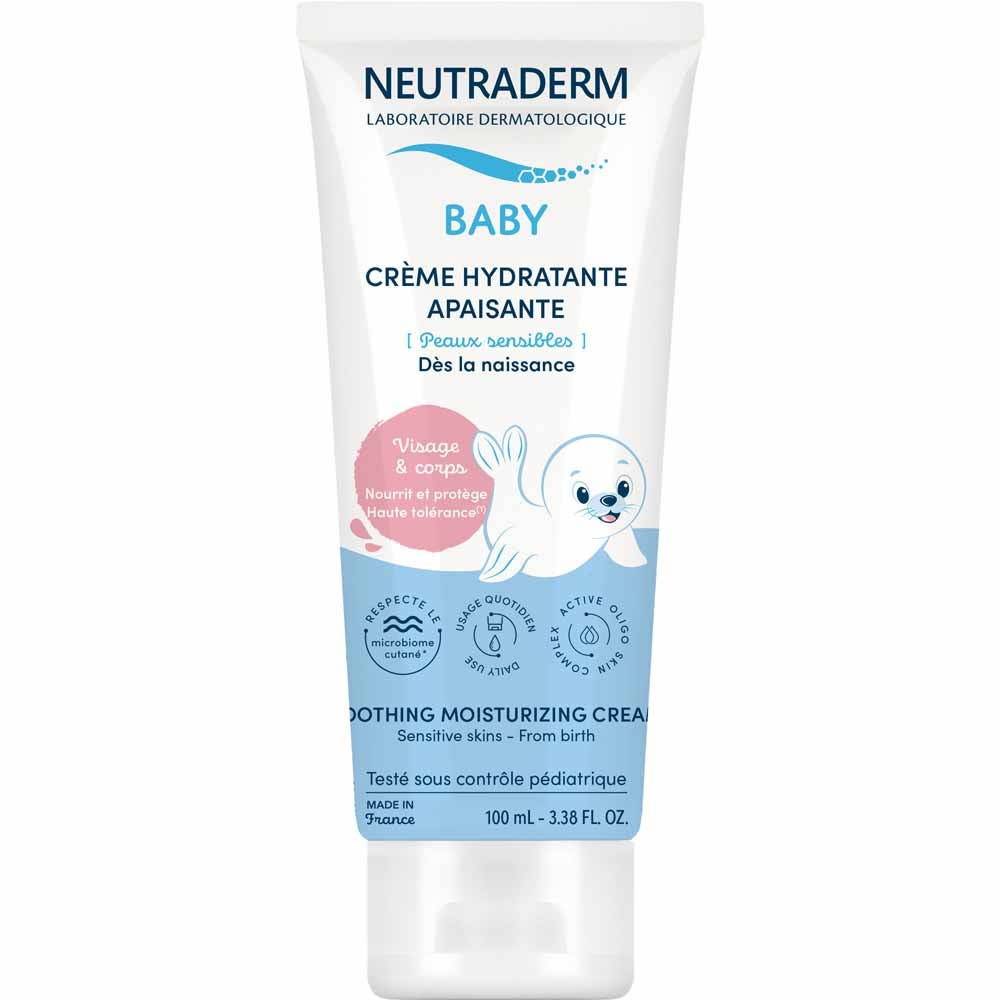 Neutraderm Baby Creme Hydratante Apaisante Peaux Sensibles Peaux sensibles 100ml