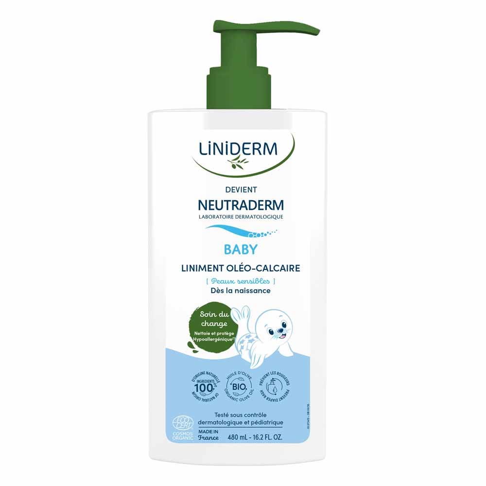 Neutraderm Baby Liniment Oleo-calcaire Bio 480ml