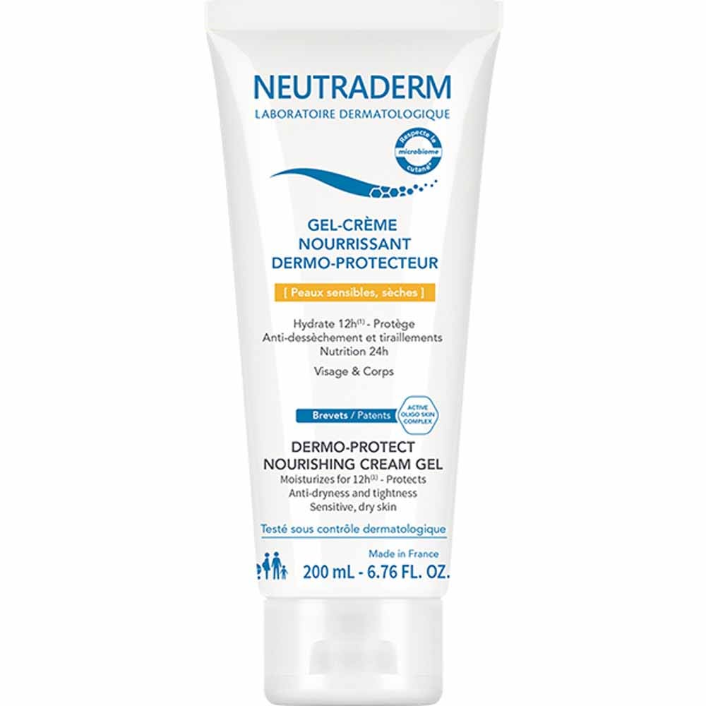 Neutraderm Gel-Creme Nourrissant Dermo-Protecteur Peaux sèches 200ml