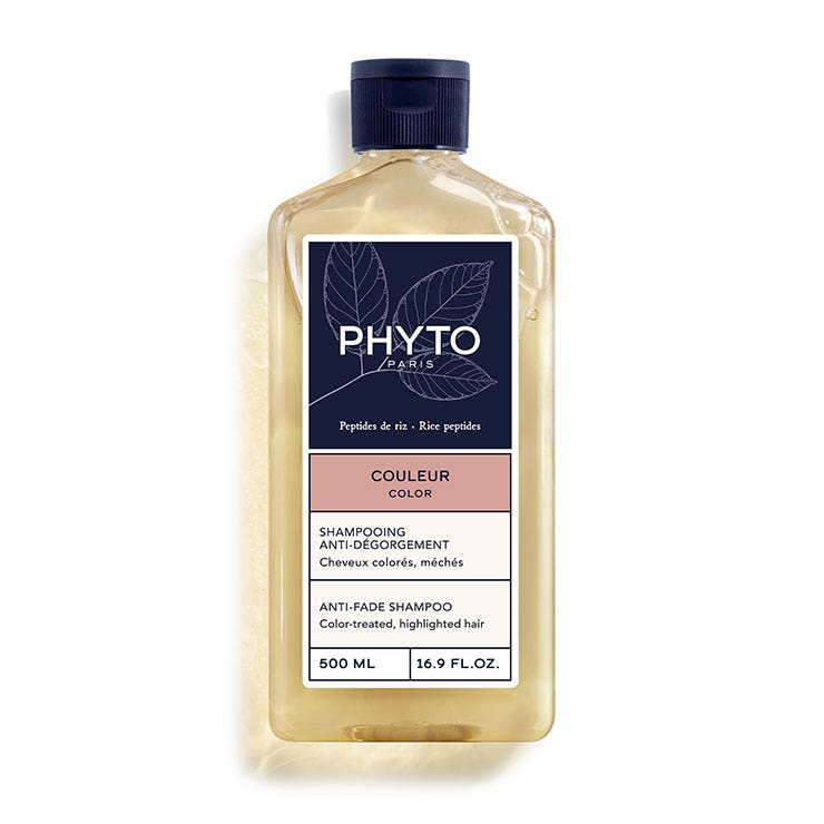 Phyto Paris Couleur Shampooing Anti-Dégorgement Cheveux Colorés, Méchés 500ml