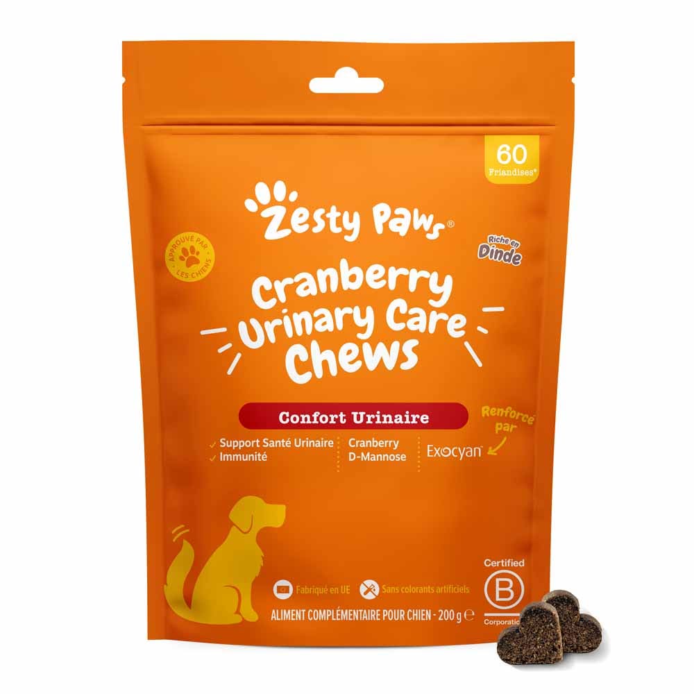 Zesty Paws Antioxydant Confort Urinaire Chien 200g
